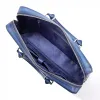 Leder Aktentasche Porto Cervo in Blau - 3