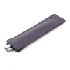 Leder Stifteetui 1er Violett - 2