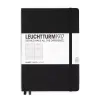 LEUCHTTURM1917 Notizbuch A5 Medium Hardcover liniert schwarz