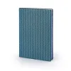 Leder Notizbuch A5 Blanko Jeansblau