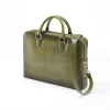 Aktentasche Porto Cervo, Leder Olive - 3