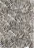 Geschenkpapier Zebra schwarz-weiß 50 x 70 cm, 3 Bögen