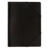 LEGENDÄR Dokumentenmappe HYDE A4 Leder schwarz