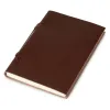Sketchbook Quadernone, leather, large, dark brown - 3