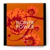 Greeting card set Flower Power with 8 folding cards