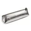 Pencil Case, leather Mos, silver - 4