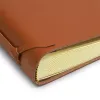 Fotoalbum mit 30 Blatt, Leder, 35,0x24,5 cm, Tan - 4