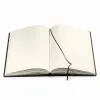 Leder Gästebuch A4 Schwarz - 2