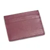 Kartenetui flach, 4 cc, Leder  Nappa, Bownrose - 4