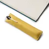 Treuleben Stifteetui 1er Leder 4x15cm, gelb/mustard - 4