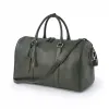 Leder Reisetasche Adri in Loden - 2