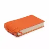 Kleiner Skizzenblock Blocco, Leder, Orange - 5