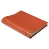 Fotoalbum mit 30 Blatt, Leder, 23,0x30,0 cm, Orange - 2