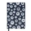 Notebook, wildlife edition, leather, sea urchin/dark blue
