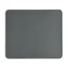 Mouse Mat, leather, 24.5 x 21  cm, dark grey