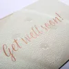 Greeting card Get well soon! pure sand - 2