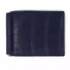 Kartenetui mit Geldklammer, 6  cc, Alligatorleder, Dunkelblau