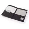 Pressemappe A4 aus Karton, Schwarz - 2
