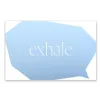 Grußkarte exhale Klappkarte