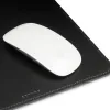 Mousepad, Leder, 24,5x21,0 cm, Schwarz - 3