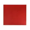 Mousepad, Leder, 28,0x25,0 cm, Rot