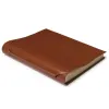 Fotoalbum mit 30 Blatt, Leder, 23,0x30,0 cm, Tan - 3