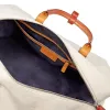 Reisetasche Porto Cervo, Leder/Canvas Orange - 3