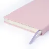Leder Notizbuch A5 liniert Rosé - 2