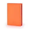 Leder Buchhülle A5 Orange