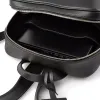 Rucksack Adri, Leder, Schwarz - 4