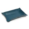 Leder Taschenleerer Nappa Rechteckig Petrol - 3