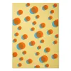 Geschenkpapier Eclipse Orange/Blau/Beige 50 x 70 cm, 3 Bg.
