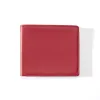 Portemonnaie für Karten, Kollektion 1977, Leder, Rot