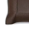 Taschenleerer quadratisch, Leder Hirsch, 15x15 cm, Mocca - 2