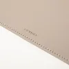 Leder Schreibtischunterlage Taupe - 2