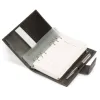 Leder Terminplaner Dunkelgrau - 2