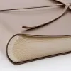 Fotoalbum mit Band, 50 Blatt,  Leder, 33,0x33,0 cm, Latte - 3