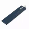 Stifteetui für 1 Schreibgerät  Adri, Leder, Dunkelblau - 4