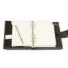 Leder Terminplaner Dunkelgrau - 4