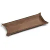Taschenleerer rechteckig, Leder Suede, 32x13 cm, Nuss - 2