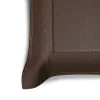 Taschenleerer quadratisch, Leder Hirsch, 20x20 cm, Mocca - 2