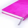 Leder Notizbuch A5 blanko Pink - 3