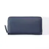 Portemonnaie mit Zip, Kollektion 1977, Leder, Blau - 2