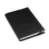 Buchhülle A5 für LEUCHTTURM1917 Notizbücher, Leder, Schwarz - 4