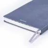 Leder Notizbuch A5 liniert Blaugrün - 2