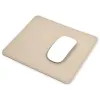 Mousepad, Leder, 24,5x21,0 cm, Taupe - 4