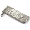 Pencil Case, python leather, black/white - 3