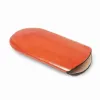 Leder Brillenetui Orange