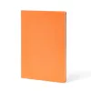 Leder Notizbuch A4 Blanko Orange
