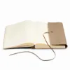 Leder Fotoalbum mit Band 50 Blatt Latte - 5